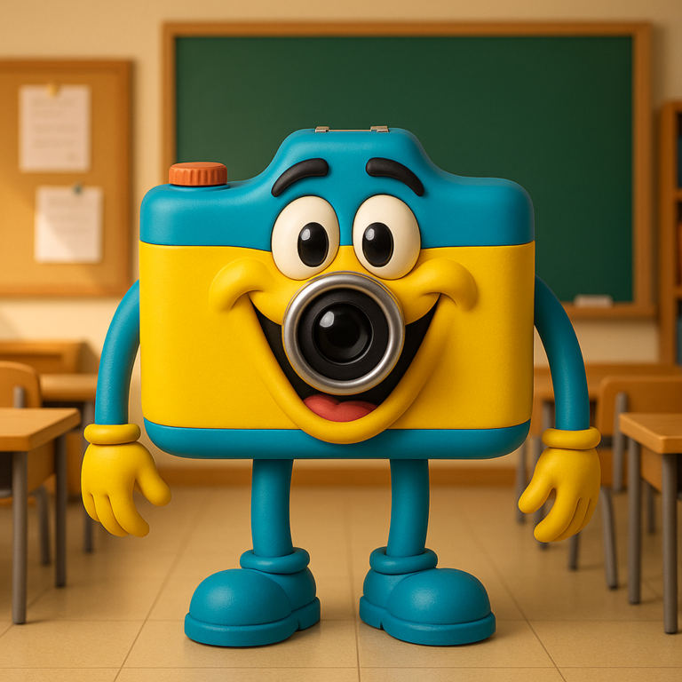 Clikinho, mascote oficial da SchoolClick